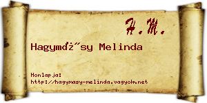 Hagymásy Melinda névjegykártya